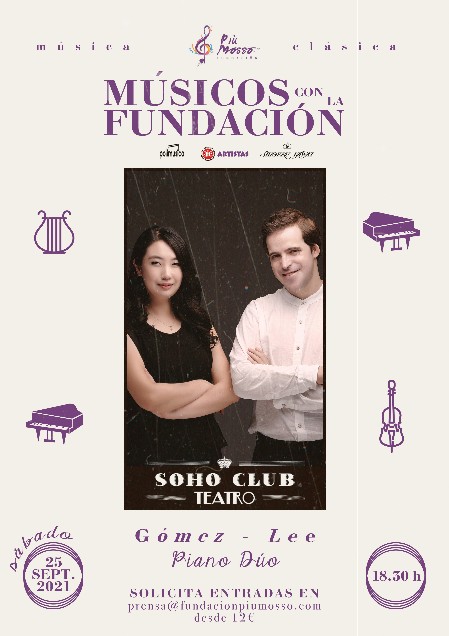 teatro soho club madrid - musicos con la fundacion piu mosso teatro soho club madrid - musicos con la fundacion piu mosso