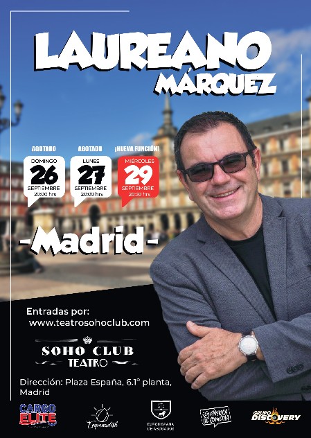 teatro soho club madrid - laureano marquez teatro soho club madrid - laureano marquez