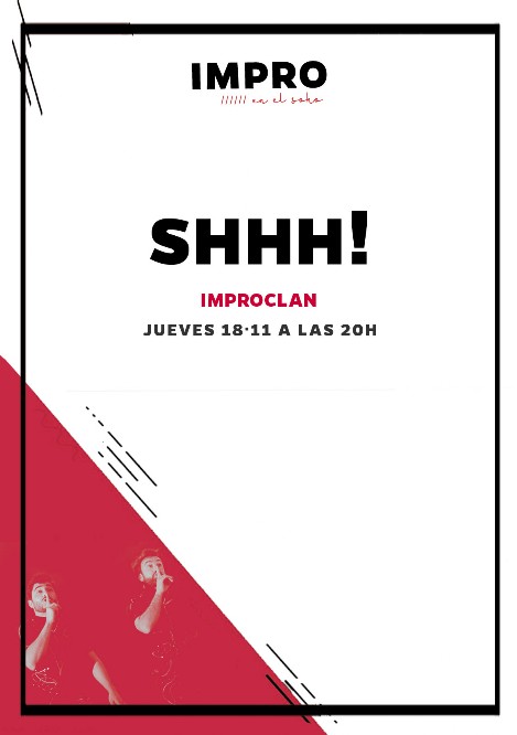 teatro soho club madrid - improclan - shhh teatro soho club madrid - improclan - shhh
