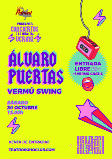 teatro soho club madrid - alvaro puertas - vermu swing teatro soho club madrid - alvaro puertas - vermu swing